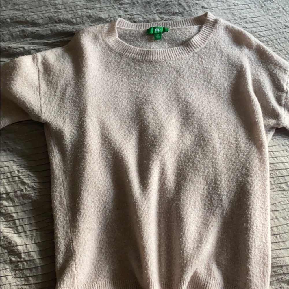SUPER COZY pink oversized sweater